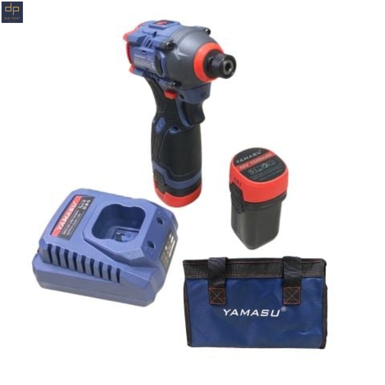 Máy bắn vít yamasu M16cv, bộ 2 pin 1 sạc